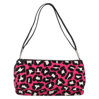 Bottega Veneta Vintage Shoulder Bag Canvas, PINK, CANVAS, Shoulder bag