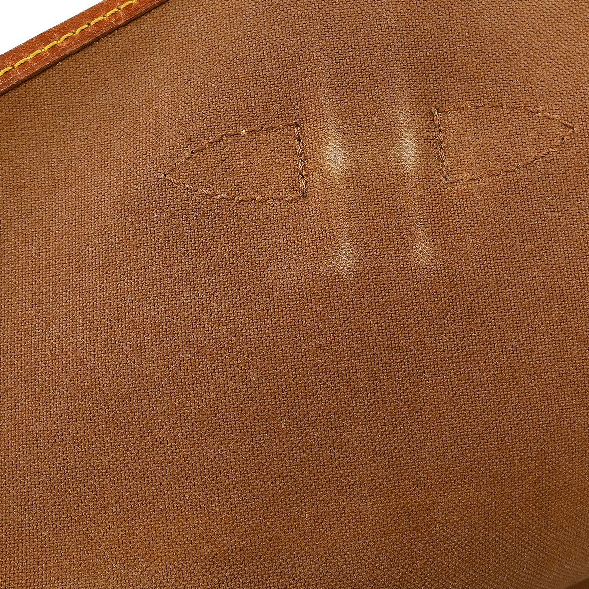 Louis Vuitton Saumur Handbag Monogram Canvas, Brown, Canvas, Shoulder Bag
