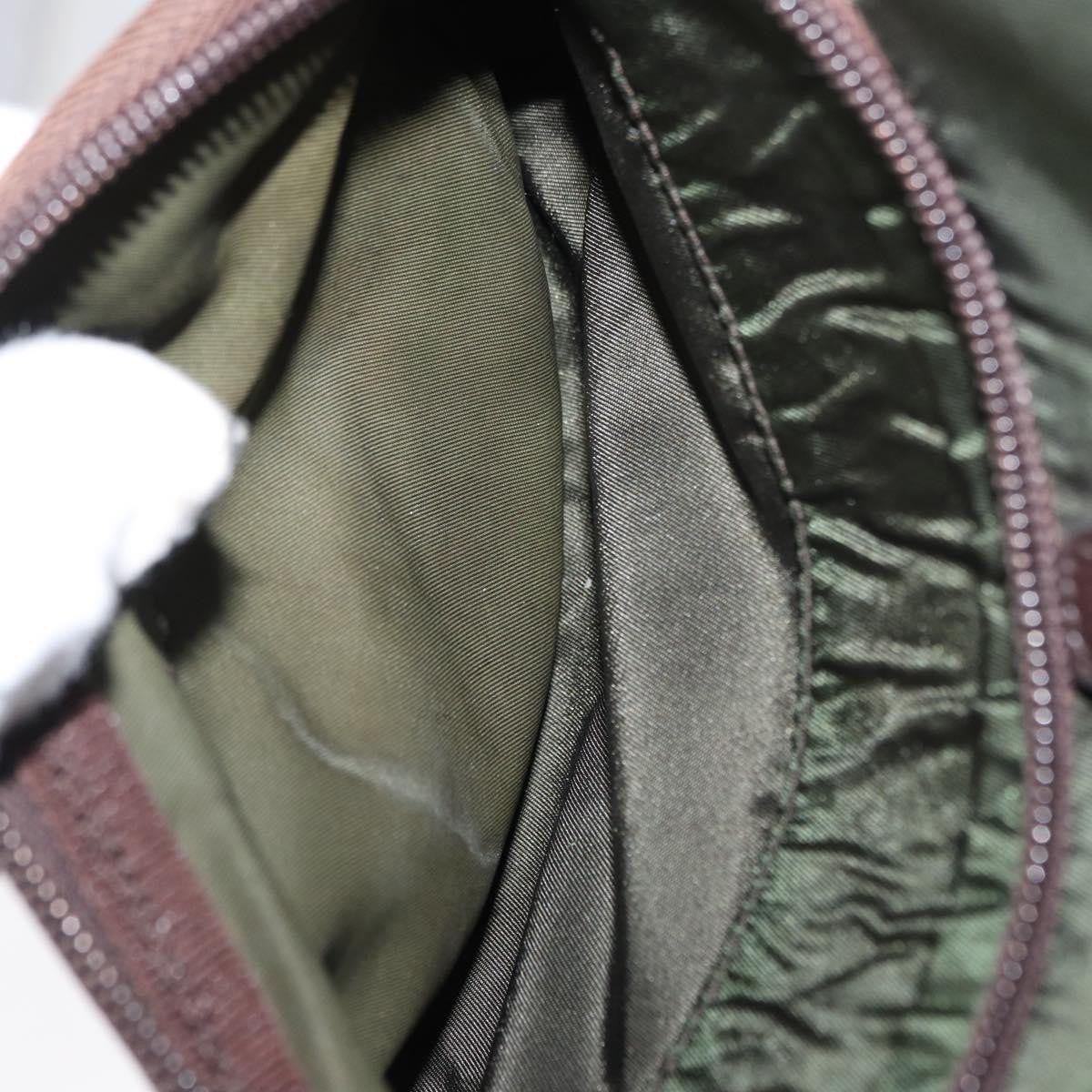 Prada Front Pocket Backpack Tessuto, Khaki, Nylon, Backpack