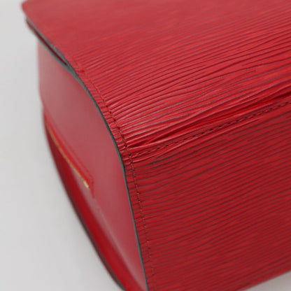 Louis Vuitton Pont Neuf Handbag Epi Leather, RED, LEATHER, Handbag