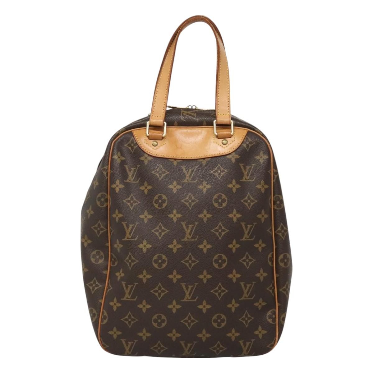 Louis Vuitton Excursion Handbag Monogram Canvas, BROWN, CANVAS, Handbag