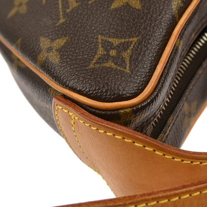 Louis Vuitton Croissant Handbag Monogram Canvas, BROWN, CANVAS, Handbag