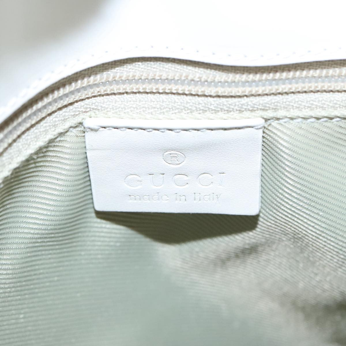 Gucci Vintage Bucket Shopping Tote GG Canvas, BLUE, CANVAS, Tote bag