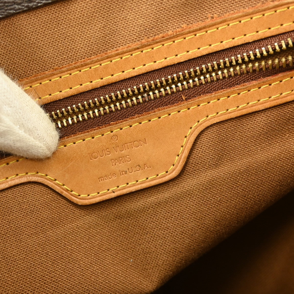 Louis Vuitton Cabas Piano Monogram Canvas, BROWN, CANVAS, Tote bag