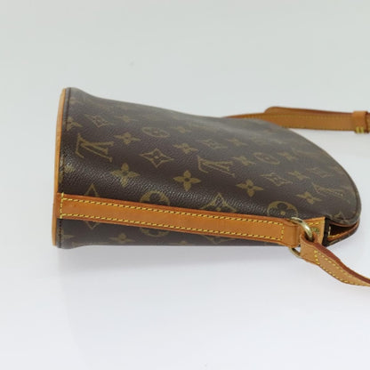 Louis Vuitton Drouot Handbag Monogram Canvas, BROWN, CANVAS, Handbag