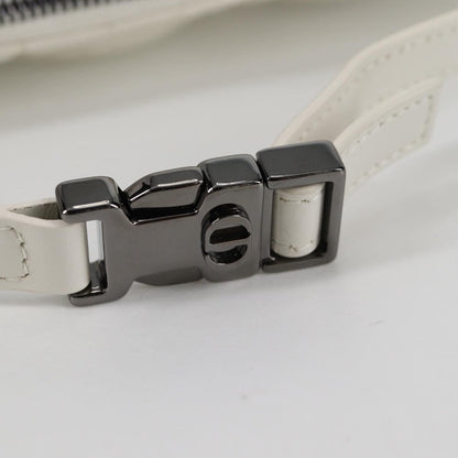 Christian Dior DiorTravel Nomad Pouch Macrocannage Quilt Calfskin, WHITE, LEATHER, Clutche & pouche