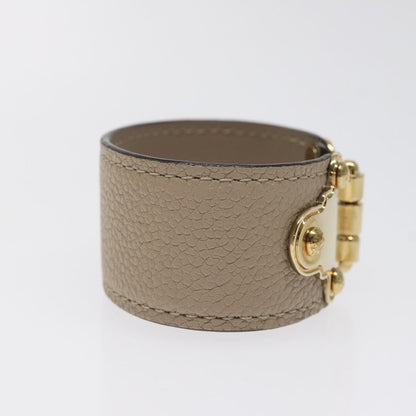 Louis Vuitton Save It Bracelet Leather, BEIGE, LEATHER, Bracelet