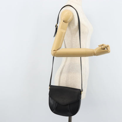Burberry Flap Shoulder Bag Leather, BLACK, LEATHER, Shoulder bag