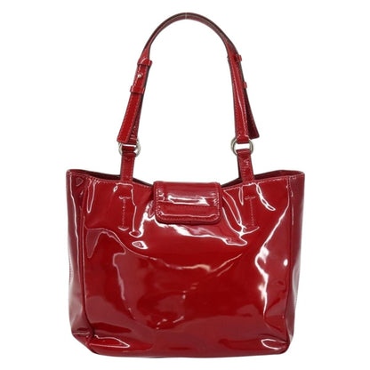 Salvatore Ferragamo Vintage Tote bag Patent Leather, Red, Patent Leather, Tote Bag
