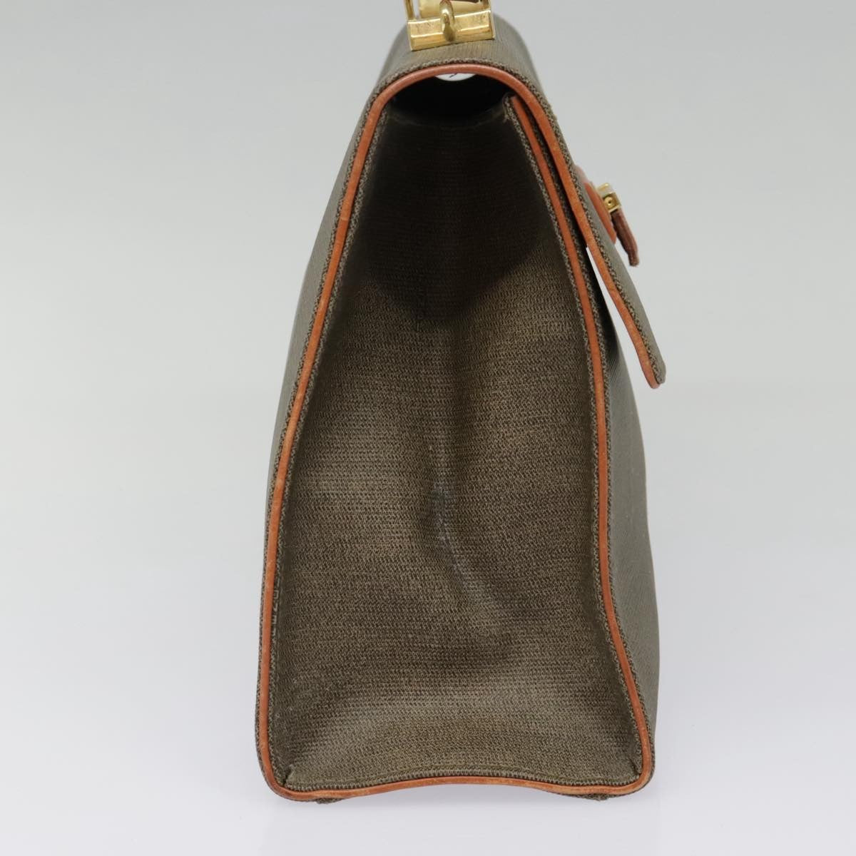 Fendi Vintage Top Handle Bag PVC, BROWN, PVC, Handbag