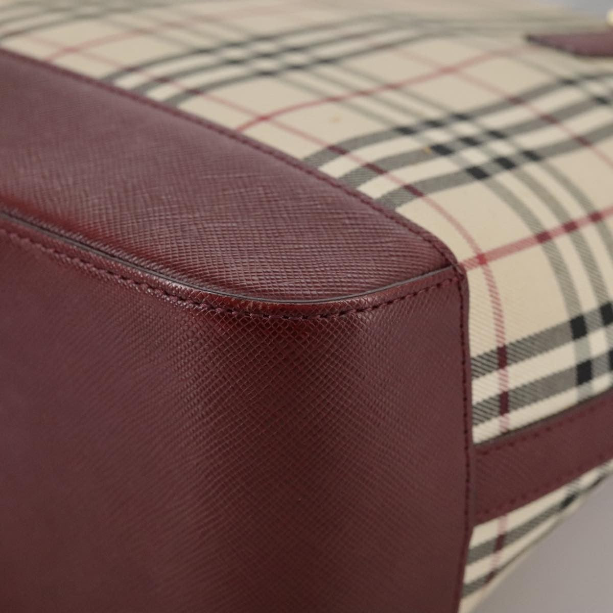 Burberry Nova Check Tote canvas check pattern, BEIGE, CANVAS, Tote bag