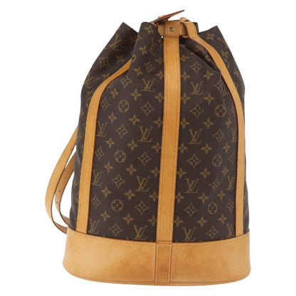 Louis Vuitton Randonnee Backpack Monogram Canvas, Brown, Canvas, Backpack