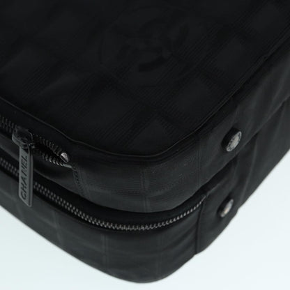 Chanel Travel Line bag Nylon, BLACK, NYLON, Travel bag