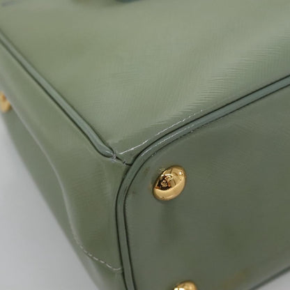 Prada Double Zip Lux Tote Saffiano Leather, GOLD, LEATHER, Handbag
