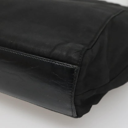 Prada Vintage Handbag Tessuto, BLACK, NYLON, Handbag