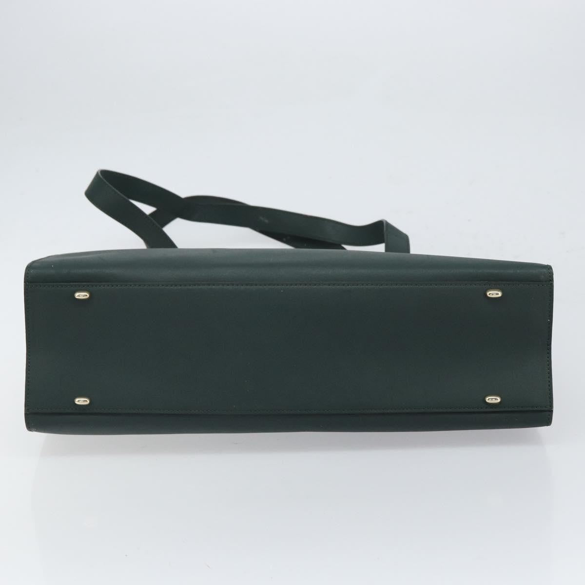 Celine Tote bag Leather, GREEN, LEATHER, Tote bag