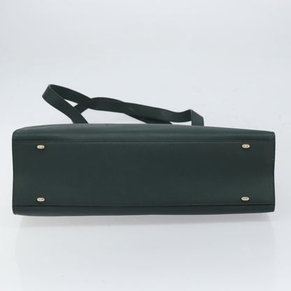 Celine Tote bag Leather, GREEN, LEATHER, Tote bag