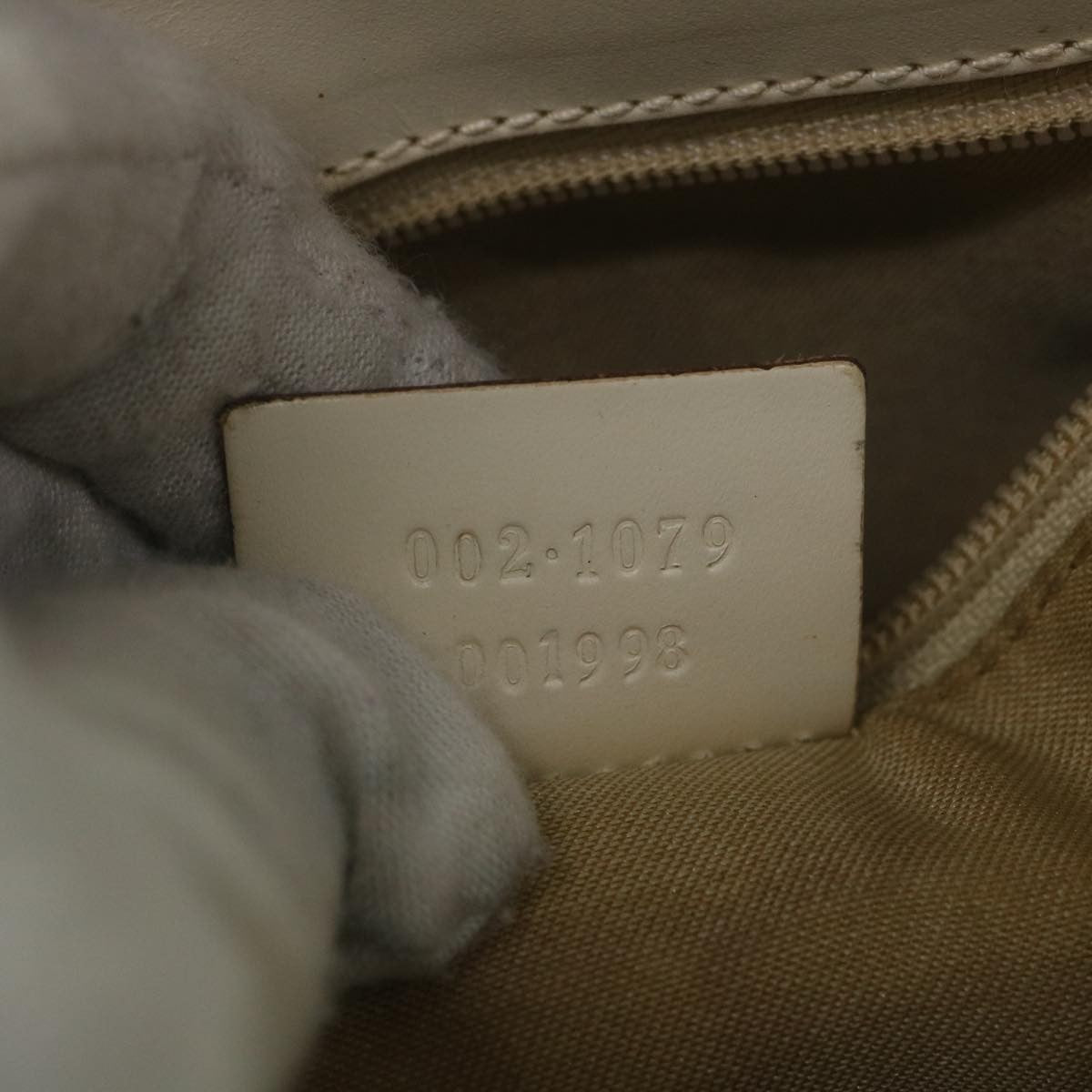 Gucci GG Canvas Bag Canvas, BEIGE, CANVAS, Handbag