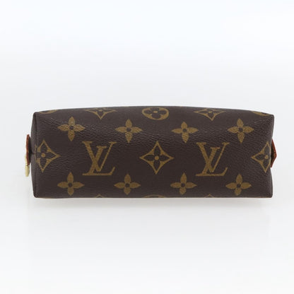 Louis Vuitton Cosmetic Pouch Monogram Canvas, BROWN, CANVAS, Clutche & pouche