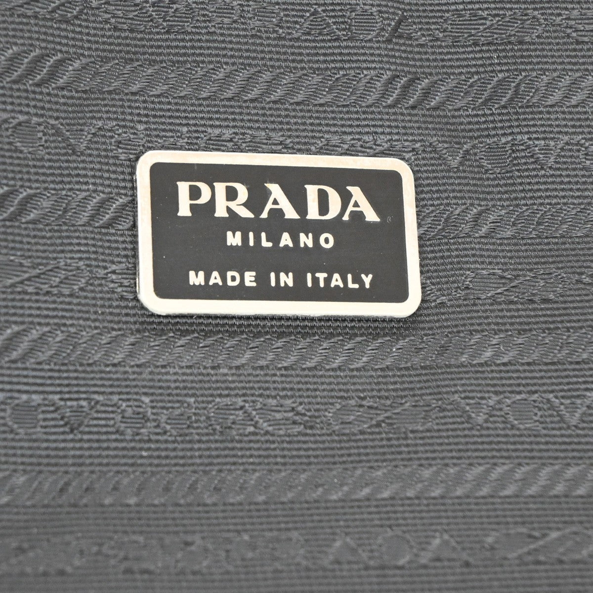 Prada Expandable Front Zip Boston Bag Tessuto, Black, Nylon, Travel Bag