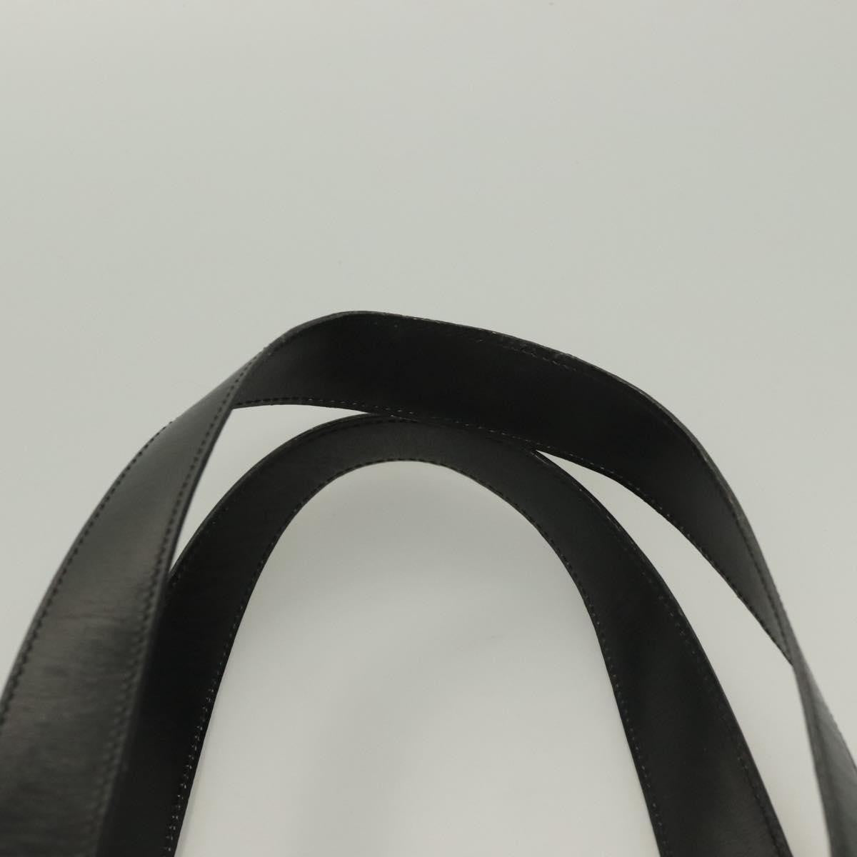 Celine Shoulder Bag Leather, BLACK, LEATHER, Shoulder bag