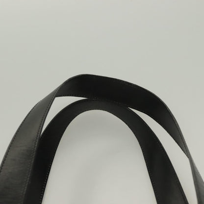 Celine Shoulder Bag Leather, BLACK, LEATHER, Shoulder bag