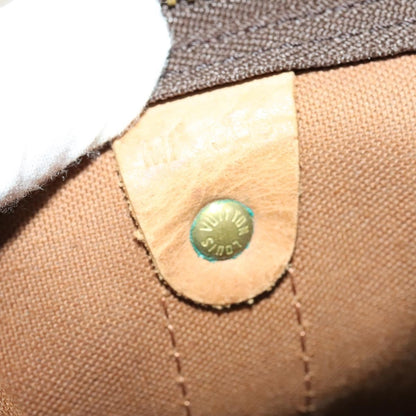 Louis Vuitton Keepall Bag Monogram Canvas, BROWN, CANVAS, Travel bag