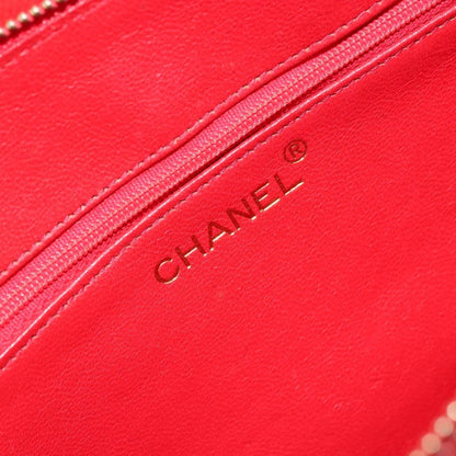 Chanel Chain Clutch Leather, Multicolour, Leather, Handbag