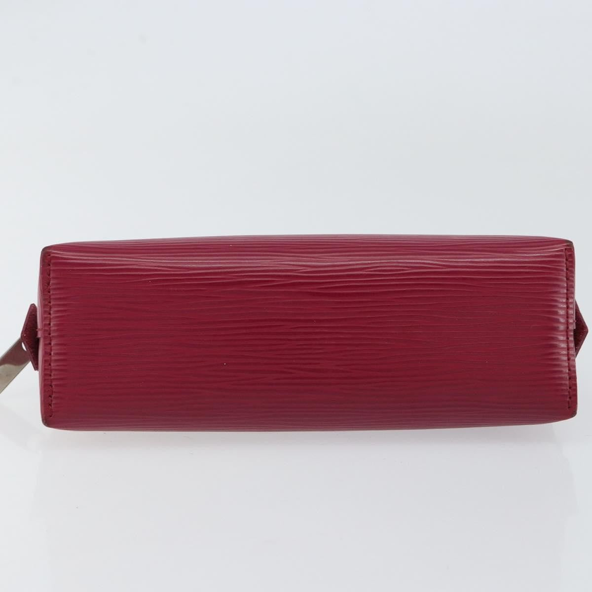 Louis Vuitton Cosmetic Pouch Epi Leather, PINK, LEATHER, Clutche & pouche