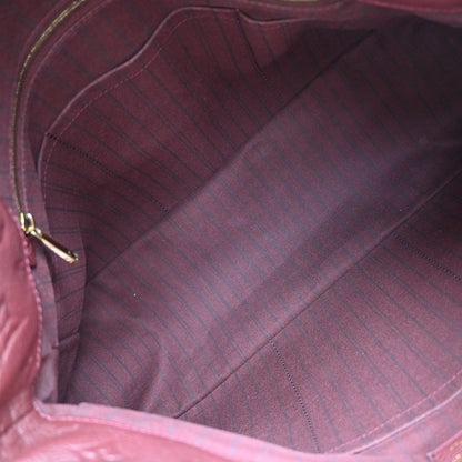 Louis Vuitton Artsy Handbag Monogram Empreinte Leather, RED, LEATHER, Shoulder bag