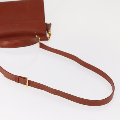 Valentino Garavani Vintage Handbag Leather, BROWN, LEATHER, Handbag