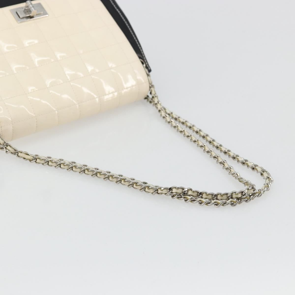 Chanel Chocolate Bar Accordion Reissue Flap Bag Quilted Lambskin, Black, Leather, Handbag