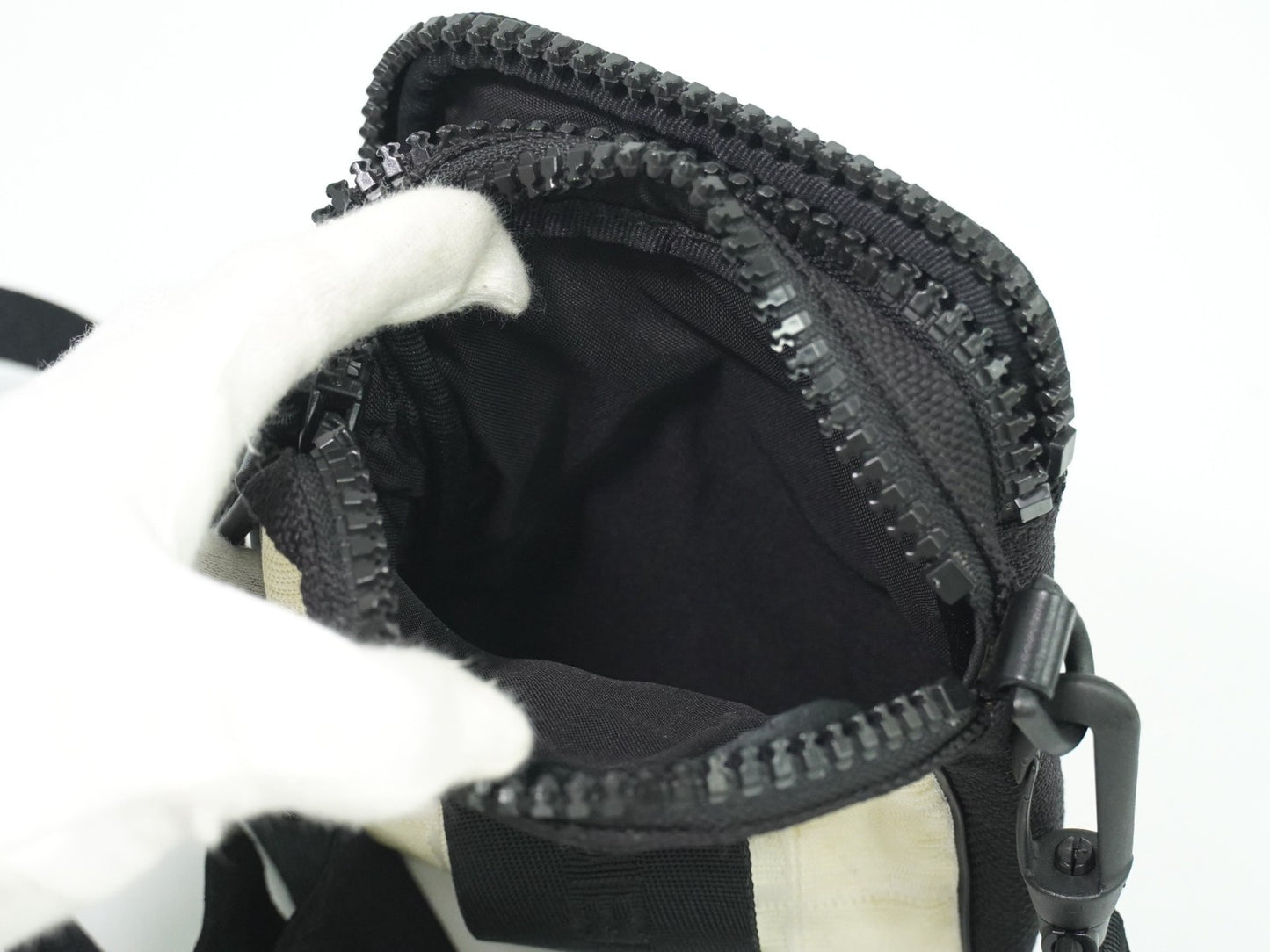 Chanel Sport Line Crossbody Bag Coated Canvas, BEIGE, CANVAS, Crossbody bag