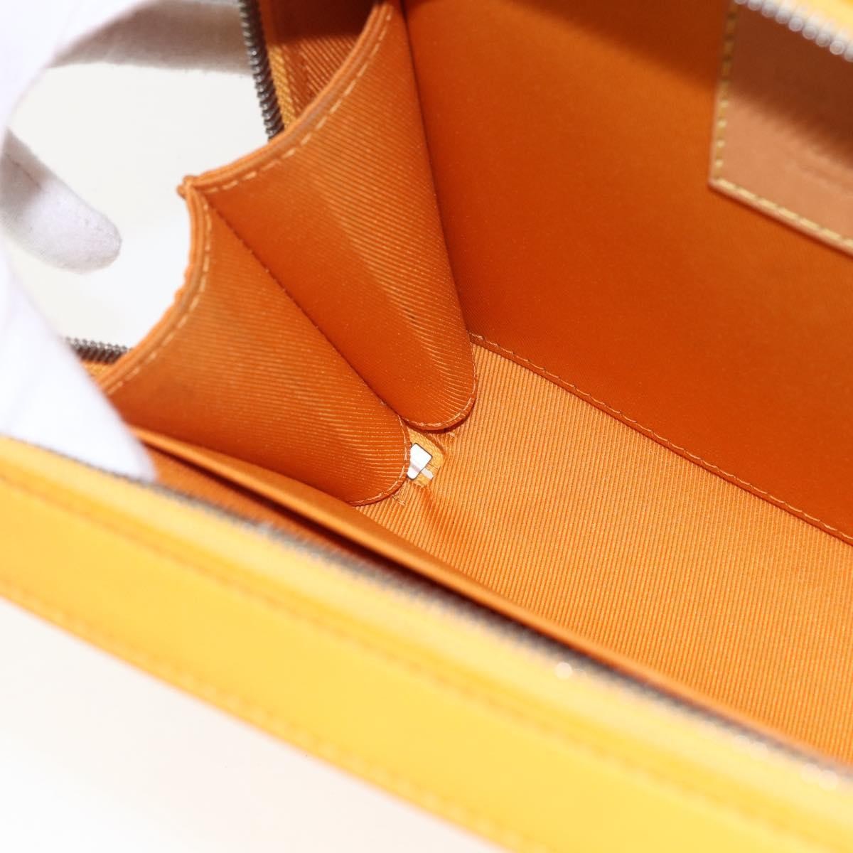 Louis Vuitton Handle Soft Trunk Bag Monogram Taurillon Leather, Yellow, Leather, Clutch