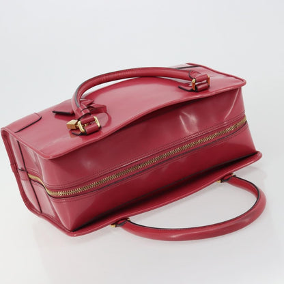 Loewe Amazona Bag Patent, Pink, Patent Leather, Handbag
