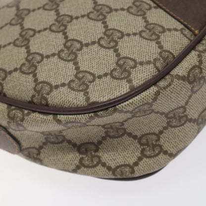 Gucci Sherry line pouch Canvas, BEIGE, PVC, Clutche & pouche