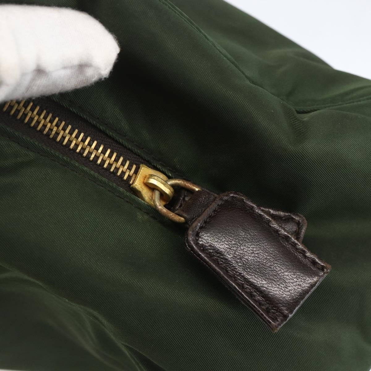 Prada Re-Edition 1995 Chain Tote Quilted Re-Nylon, GREEN, NYLON, Shoulder bag