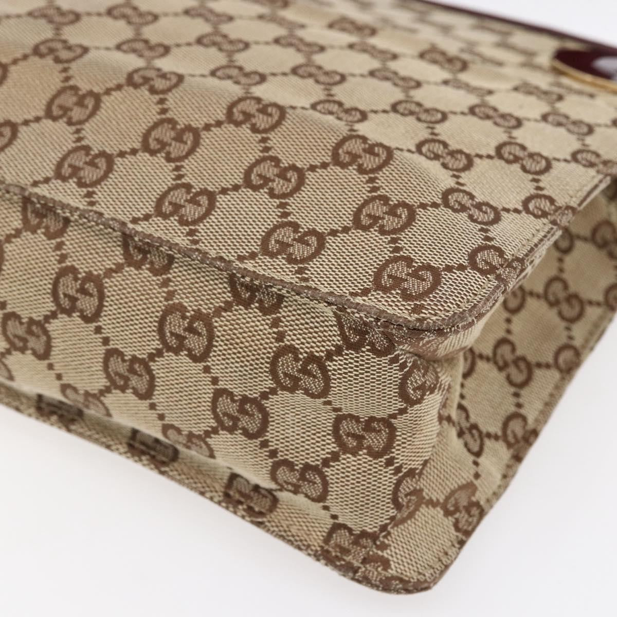 Gucci Eclipse Messenger GG Canvas, BEIGE, CANVAS, Shoulder bag