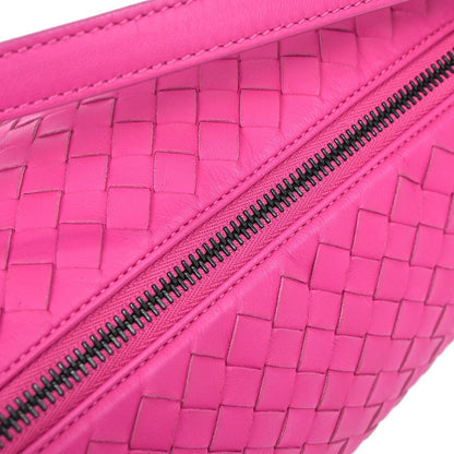 Bottega Veneta Intrecciato Handbag Leather, Pink, Leather, Handbag