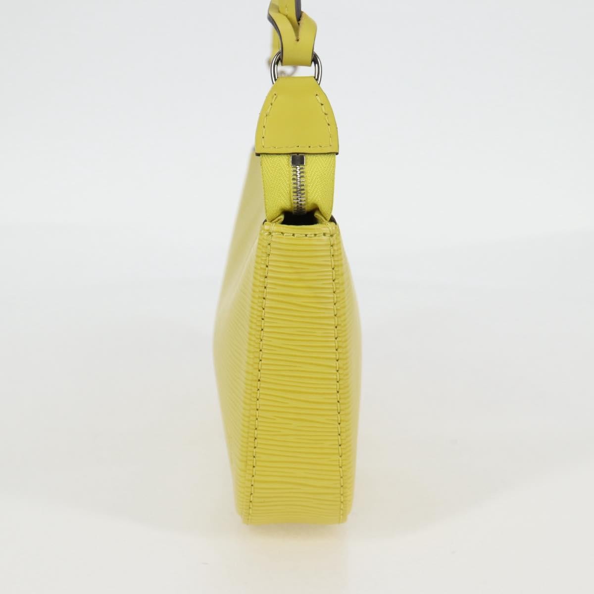 Louis Vuitton Pochette Accessoires NM Epi Leather, YELLOW, LEATHER, Clutche & pouche