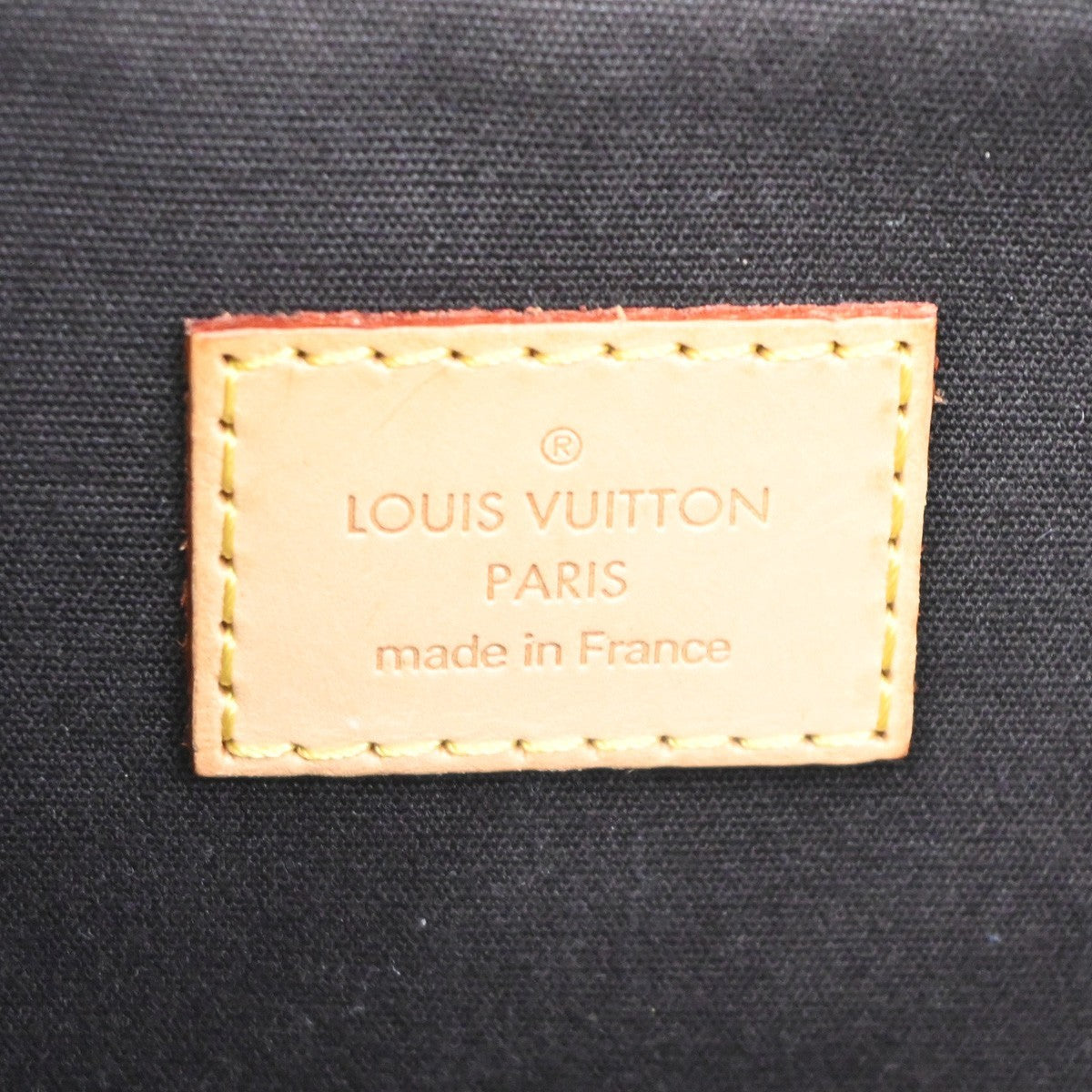 Louis Vuitton Bellevue Handbag Monogram Vernis, BURGUNDY, PATENT_LEATHER, Shoulder bag