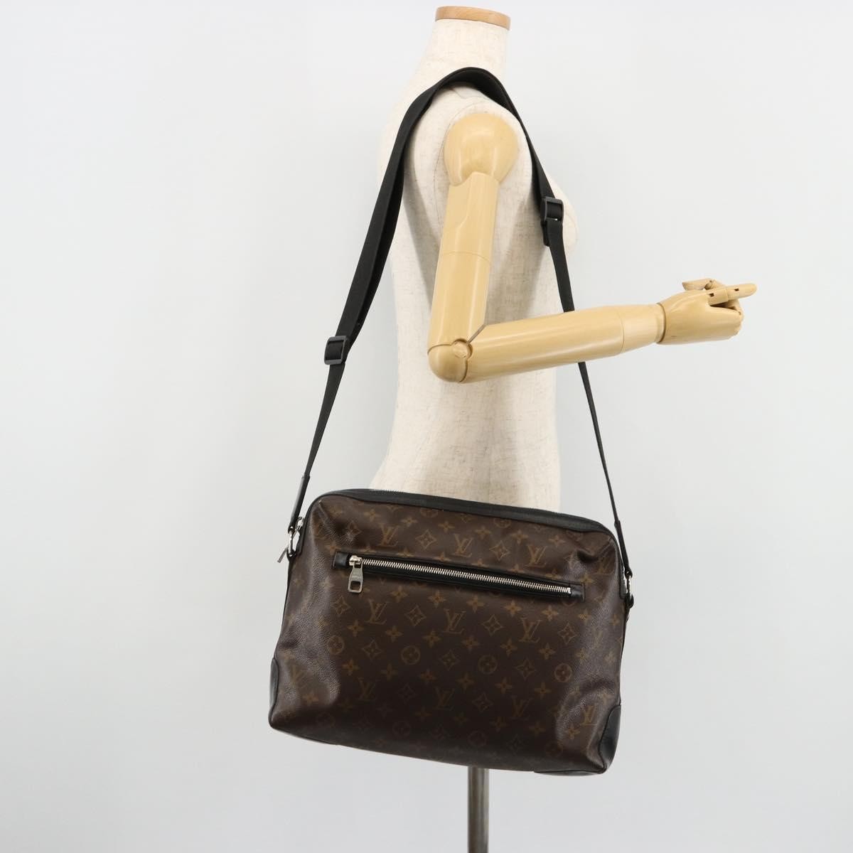 Louis Vuitton Torres Handbag Macassar Monogram Canvas, Brown, Canvas, Shoulder Bag