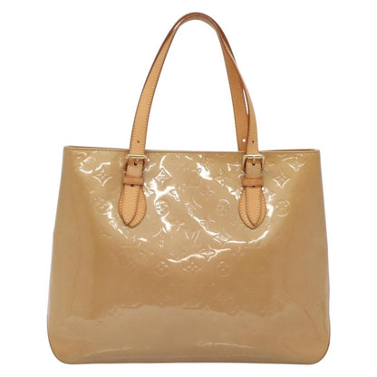 Louis Vuitton Brentwood Handbag Monogram Vernis, BROWN, PATENT_LEATHER, Shoulder bag