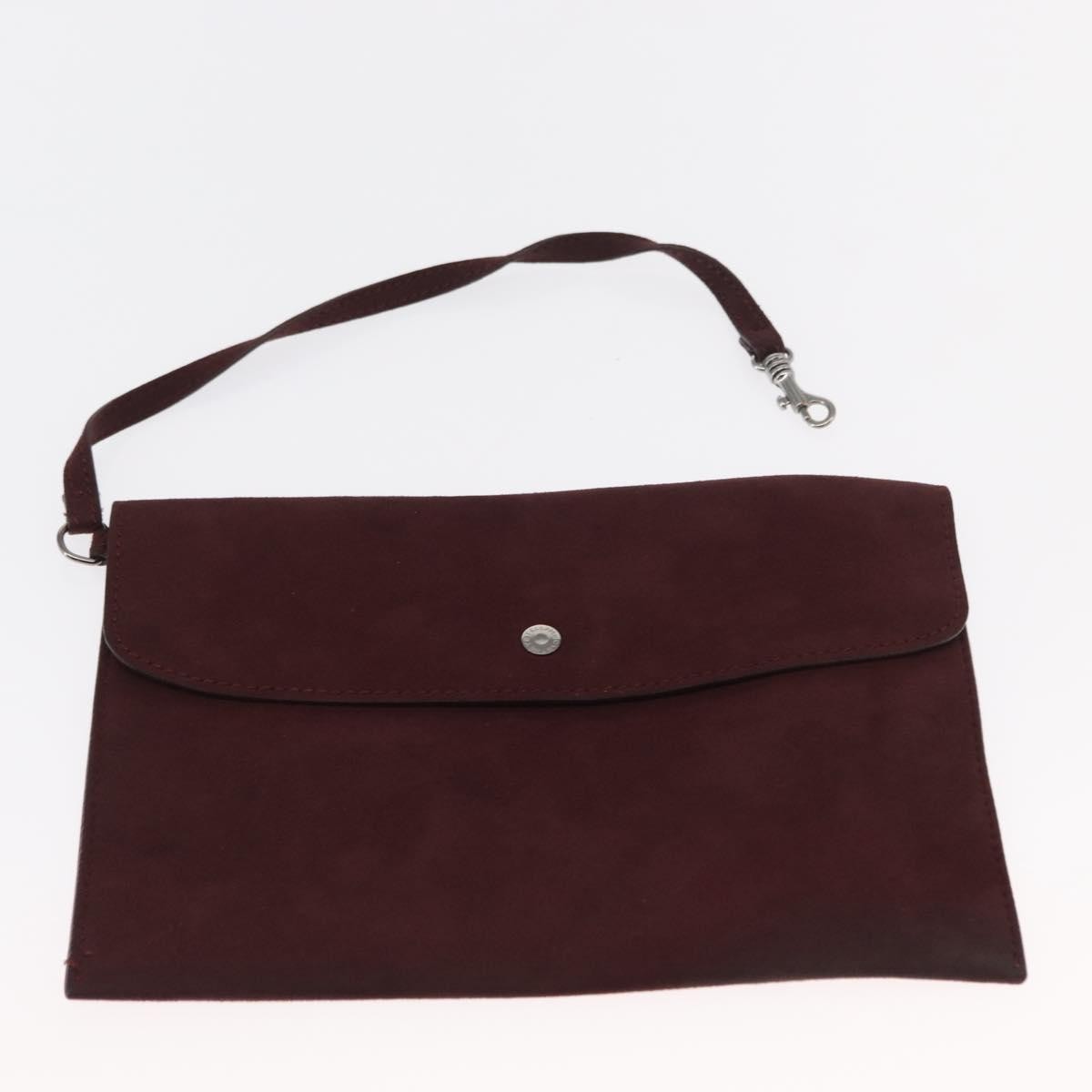 Stella McCartney Falabella Reversible Tote Shaggy Deer, BURGUNDY, POLYESTER, Tote bag