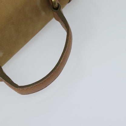 Burberry Blue Label Handbag Suede, BEIGE, SUEDE, Handbag