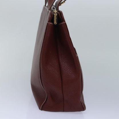Burberry Handle Tote Leather, BROWN, LEATHER, Tote bag