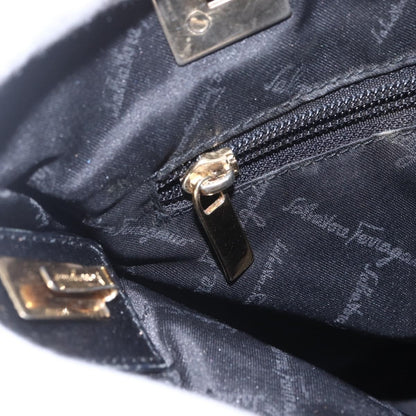 Salvatore Ferragamo Vintage Tote bag Nylon, BLACK, NYLON, Tote bag