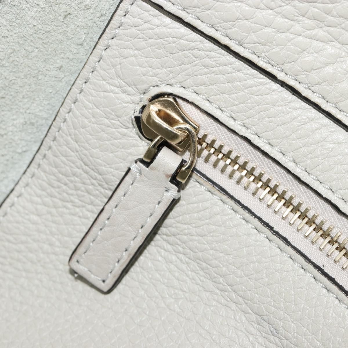 Valentino Garavani Rockstud Tote Textured Leather, Gray, Leather, Tote Bag