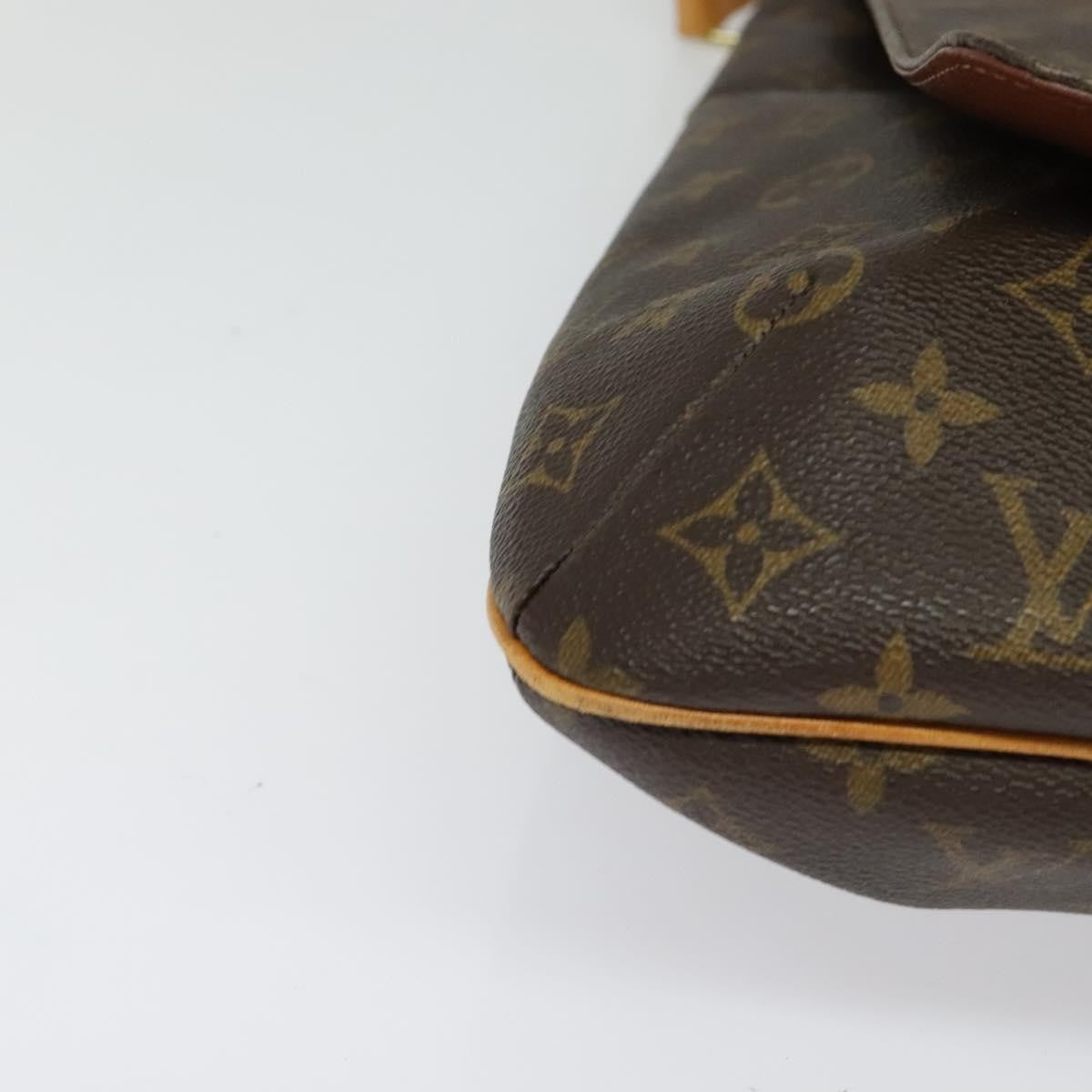 Louis Vuitton Musette Salsa Handbag Monogram Canvas, BROWN, CANVAS, Shoulder bag
