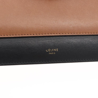 Celine Pocket Envelope Shoulder Bag Leather, MULTICOLOUR, LEATHER, Shoulder bag